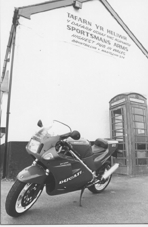 Highest Ducati in Wales