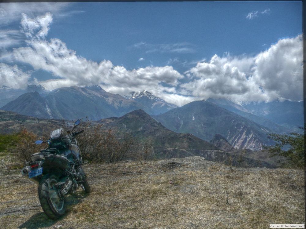 High in Peru, on the road from Nasca to Cusco