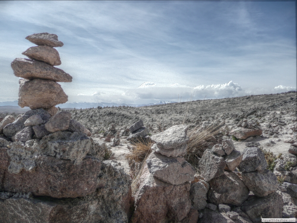 Peru, Patapampa Pass, higher than Mt Blanc