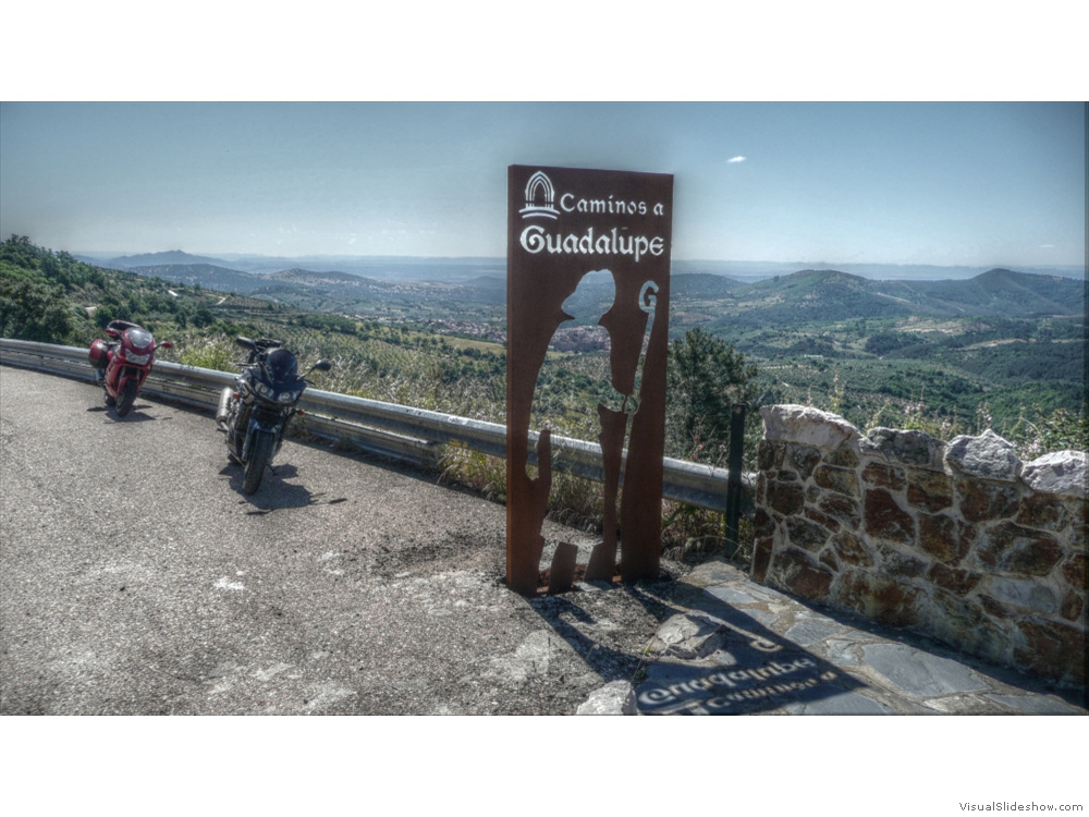 Guadalupe, Spain, First View for the Caminos